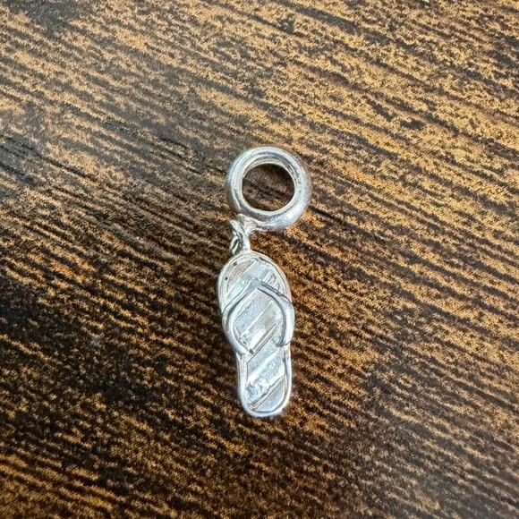 Jewelry - Sterling Silver Flip-Flop Charm